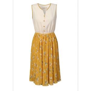 Miss Patina London Dress Size 10 Field Of Dreams Yellow Sundress